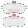 Apec Brake Pads Set PAD1565 thumbnail