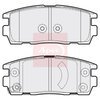 Apec Brake Pads Set PAD1573 thumbnail
