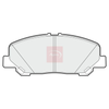 Apec Brake Pads Set PAD1580 thumbnail