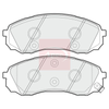 Apec Brake Pads Set PAD1584 thumbnail