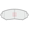 Apec Brake Pads Set PAD1596 thumbnail