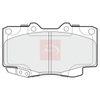 Apec Brake Pads Set PAD1600 thumbnail