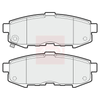 Apec Brake Pads Set PAD1603 thumbnail