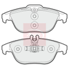Apec Brake Pads Set PAD1619 thumbnail