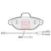 Apec Brake Pads Set PAD1627 thumbnail