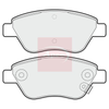 Apec Brake Pads Set PAD1629 thumbnail
