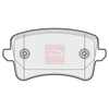Apec Brake Pads Set PAD1655 thumbnail