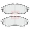Apec Brake Pads Set PAD1662 thumbnail
