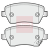 Apec Brake Pads Set PAD1664 thumbnail