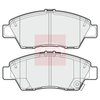 Apec Brake Pads Set PAD1675 thumbnail