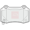 Apec Brake Pads Set PAD1688 thumbnail