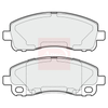 Apec Brake Pads Set PAD1691 thumbnail