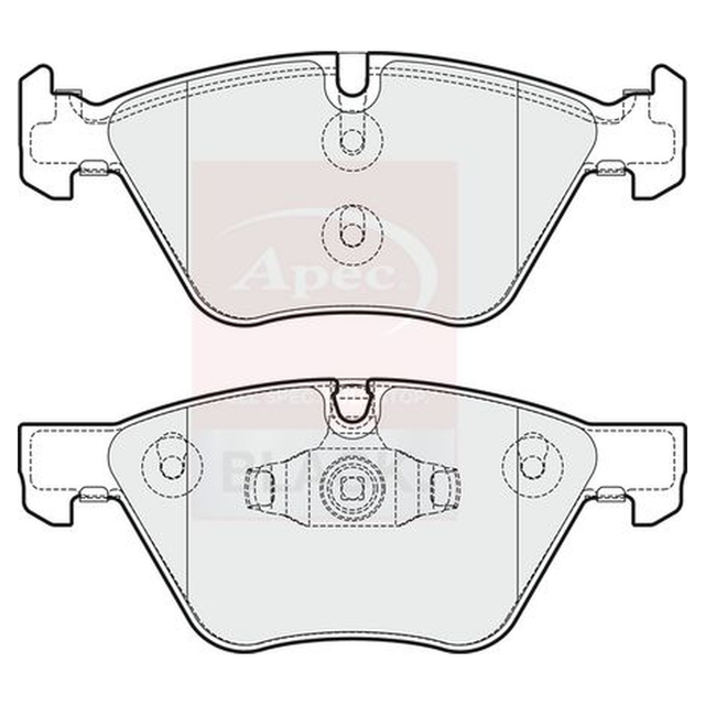 Apec Brake Pads Set PAD1699B - image 2