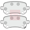 Apec Brake Pads Set PAD1701 thumbnail