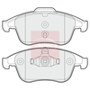 Apec Brake Pads Set PAD1713 thumbnail