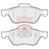Apec Brake Pads Set PAD1714 thumbnail