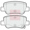Apec Brake Pads Set PAD1723 thumbnail