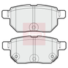 Apec Brake Pads Set PAD1734 thumbnail