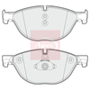 Apec Brake Pads Set PAD1739 thumbnail