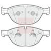 Apec Brake Pads Set PAD1742 thumbnail