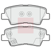 Apec Brake Pads Set PAD1754 thumbnail