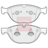 Apec Brake Pads Set PAD1757 thumbnail