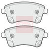 Apec Brake Pads Set PAD1787 thumbnail