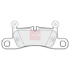 Apec Brake Pads Set PAD1796 thumbnail