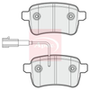 Apec Brake Pads Set PAD1798 thumbnail