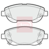 Apec Brake Pads Set PAD1808 thumbnail