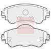 Apec Brake Pads Set PAD1813 thumbnail