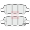 Apec Brake Pads Set PAD1826 thumbnail