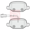 Apec Brake Pads Set PAD1831 thumbnail