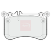 Apec Brake Pads Set PAD1838 thumbnail