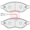 Apec Brake Pads Set PAD1858 thumbnail