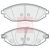 Apec Brake Pads Set PAD1874 thumbnail