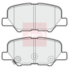 Apec Brake Pads Set PAD1890 thumbnail