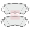Apec Brake Pads Set PAD1916 thumbnail