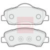 Apec Brake Pads Set PAD1937 thumbnail