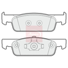 Apec Brake Pads Set PAD1944 thumbnail