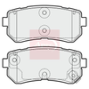 Apec Brake Pads Set PAD1955 thumbnail