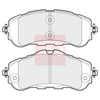 Apec Brake Pads Set PAD1971 thumbnail