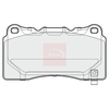 Apec Brake Pads Set PAD1993 thumbnail