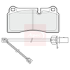 Apec Brake Pads Set PAD1996 thumbnail
