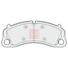 Apec Brake Pads Set PAD2021 thumbnail