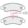 Apec Brake Pads Set PAD2037 thumbnail