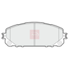 Apec Brake Pads Set PAD2045 thumbnail