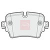 Apec Brake Pads Set PAD2046 thumbnail