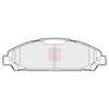 Apec Brake Pads Set PAD2048 thumbnail