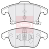 Apec Brake Pads Set PAD2070 thumbnail